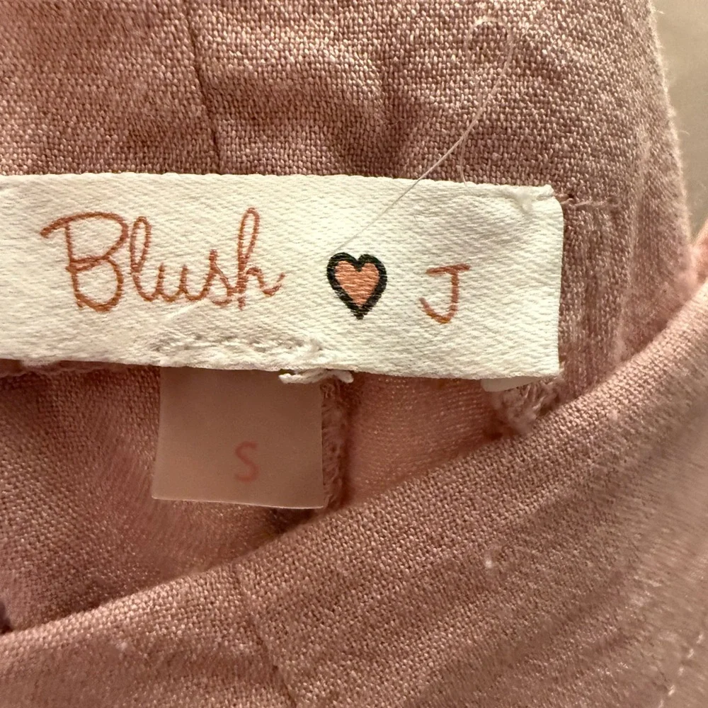 Blush Soft Pink Apparel romper‎ small - Picture 3 of 7